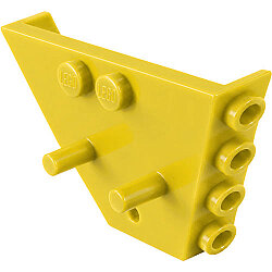 Trapez Panel Damper Uç Parçası 6x2 Çift Pimli - Sarı