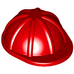 Mini İnşaat Koruma Kaskı 15mm Baret - Kırmızı - 1