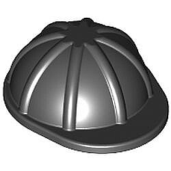 Mini İnşaat Koruma Kaskı 15mm Baret - Siyah