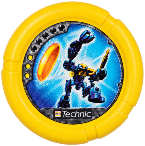 Bionicle Fırlatma Diski 40mm Baskı-Denizaltı Dalgıç - Sarı - 1
