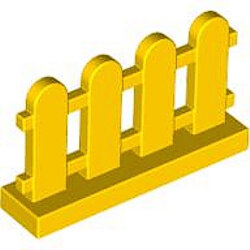 Bahçe Korkuluğu Çit Bariyer 1x4x2 - Sarı