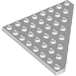 Köşe Plaka 8x8 45° - Beyaz