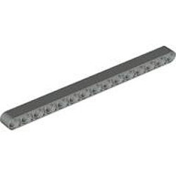 Teknik Kalın Bağlantı Kolu 1x15 Beam - Eski-Gri