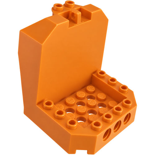 Menteşeli Kokpit 6x6x5 alt kısım - Turuncu - 1