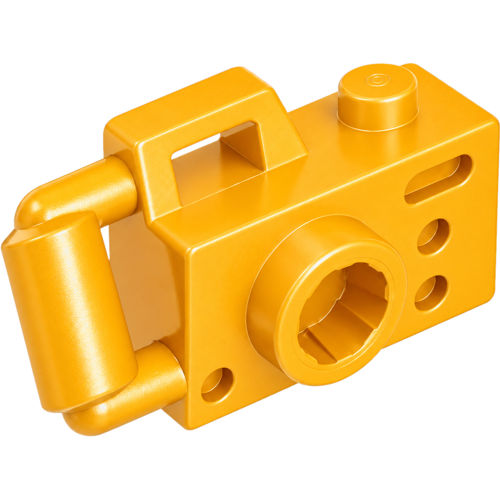 Minifigür El Kamerası 16mm Sol Vizörlü - Parlak-Turuncu - 1