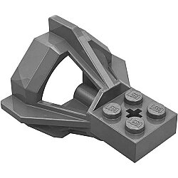 Pervane Muhafaza Parçası 40mm 5x5 - Yeni-Koyu-Gri