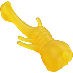 Bionicle Kauçuk Kalamar 38mm Silah Mermi Elastik - Şeffaf-Turuncu
