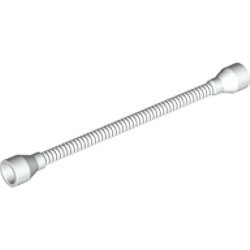 Esnek Hortum 68mm Sabit uçlu - Beyaz
