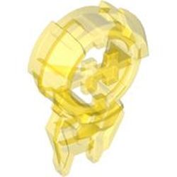 Hero Factory Göğüs Rozeti 31mm H-LOGO - Şeffaf-Sarı - 1