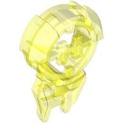 Hero Factory Göğüs Rozeti 31mm H-LOGO - Şeffaf-Neon-Yeşil
