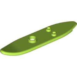 Mini Sörf Tahtası 80mm 10L Surfboard - Misket-Limonu