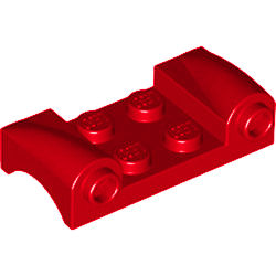 Farlı Araç Kaputu 2x4 Çamurluk - Kırmızı - 1
