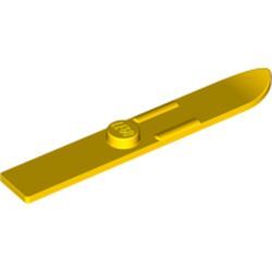 Çıkıntılı Spor Kayak 47mm 6L uzun - Sarı - 1