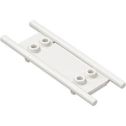 Menteşeli Mini Sedye 64mm - Beyaz