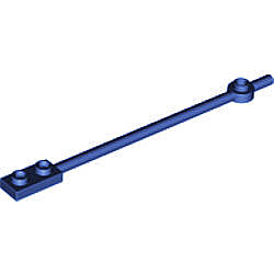 Çubuklu 1x2 Plaka AÇIK Stud 1x12 - Koyu-Mavi