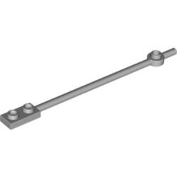 Çubuklu 1x2 Plaka AÇIK Stud 1x12 - Yeni-Gri