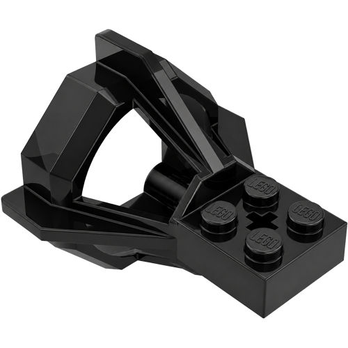 Pervane Muhafaza Parçası 40mm 5x5 - Siyah - 1