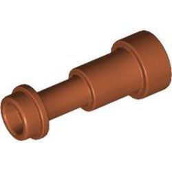 Minifigür Teleskop Dürbün El Feneri 18mm - Koyu-Turuncu