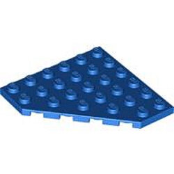 Köşe Plaka 6x6 45° Kama - Mavi - 1