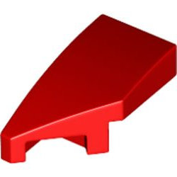 Kama Plakası 1x2 SOL Kanat kaput - Kırmızı - 1