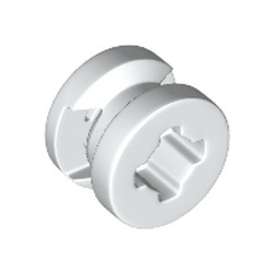 Ufak Teker Jantı 8mm Kenar Çentikli 8x6mm - Beyaz