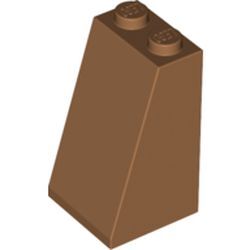 Eğimli Çatı Parçası 2x2x3 Solid Stud 75° - Orta-Nuga - 1