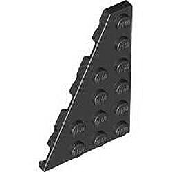 Kama Plaka 6x4 SOL Kanat - Siyah
