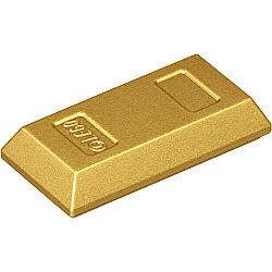 Mini Külçe 1x2 - Metalik-Parlak-Altın