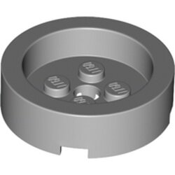 Yuvarlak Hazneli Parça 4x4 Girintili - Yeni-Gri