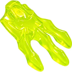 Minifigür Hayalet Slime Efekt 20mm Pençe - Şeffaf-Neon-Yeşil