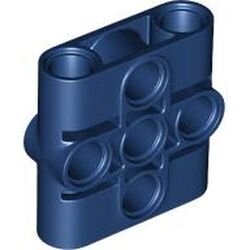 Teknik Kalın Yapı Kolu Pin Bağlantı Blok 3x3 - Koyu-Mavi - 1