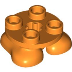 Mini Modifiye Bacak 2x2 Ayrık Ayaklı - Turuncu