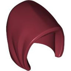 Mini Şapka Başlık Kapüşon 14mm - Koyu-Kırmızı