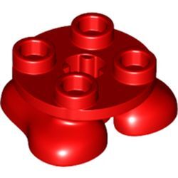 Mini Modifiye Bacak 2x2 Ayrık Ayaklı - Kırmızı