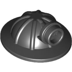 Mini Kafa Lambalı Madenci Kaskı 18mm No 3 - Siyah