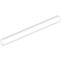 El Aleti Çubuk 32mm - 4L Sopa Kılıç 1x4 Işın Kılıcı Asa - Şeffaf-Beyaz