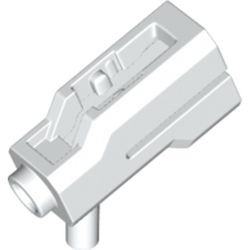 Mini Nişancı Silahı 23mm Fırlatıcı Blaster - Beyaz