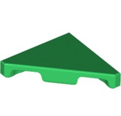 Üçgen Fayans 2x2 45° köşe - Yeşil - 1