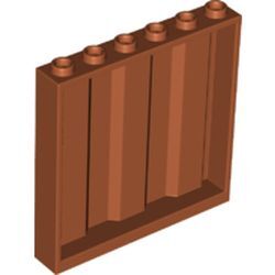 Oluklu Konteyner Duvar Paneli 1x6x5 - Koyu-Turuncu - 1