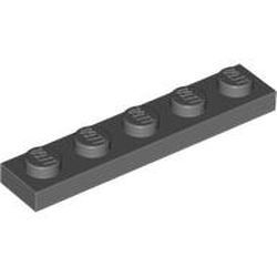 Yapı Plakası 1x5 - Yeni-Koyu-Gri - 1