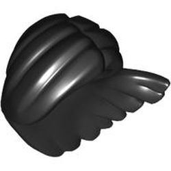 Mini Saç Peruk 29mm No 376 Yandan Uzun - Siyah