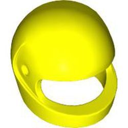 Mini Motosiklet Kaskı 14mm - Neon-Sarı