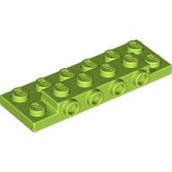 Modifiye Plaka 2x6 2x6 Yatay 4 Yan Noppeli - Misket-Limonu - 1