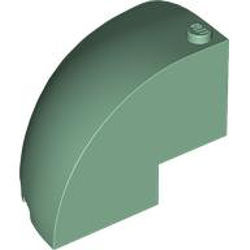 Çeyrek Küre Kubbe 5x5x3 - Soft-Yeşil