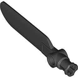 Teknik Rotor 64mm 8L tek Bıçak Kuyruk - Siyah