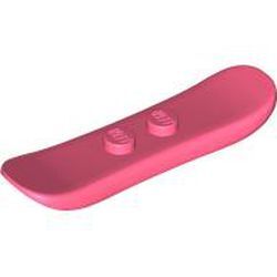 Mini Spor Snowboard 47mm Küçük Boy - Pembe-Mercan - 1