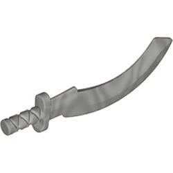 Mini Mısır Pala Kılıcı - Silah 40mm - Gümüş-Gri - 1