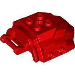 Büyük Figür Zırhı 47mm 4x6x1 Kokpit - Kırmızı