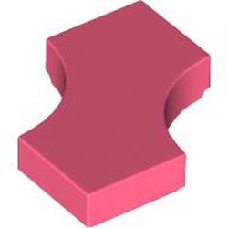 Modifiye Fayans 2x2 Çift Ok Kesimli - Pembe-Mercan