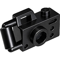Minifigür El Kamerası 16mm Sol Vizörlü - Siyah